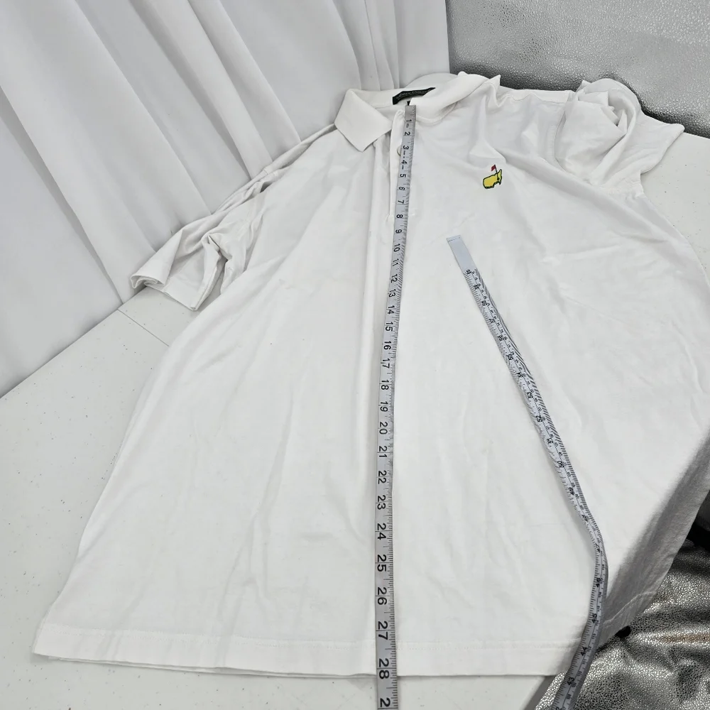 Amen Corner US PGA Masters Augusta National Mens Polo Large Pima Cotton White XL - Picture 9 of 9